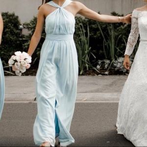 Light blue formal dress